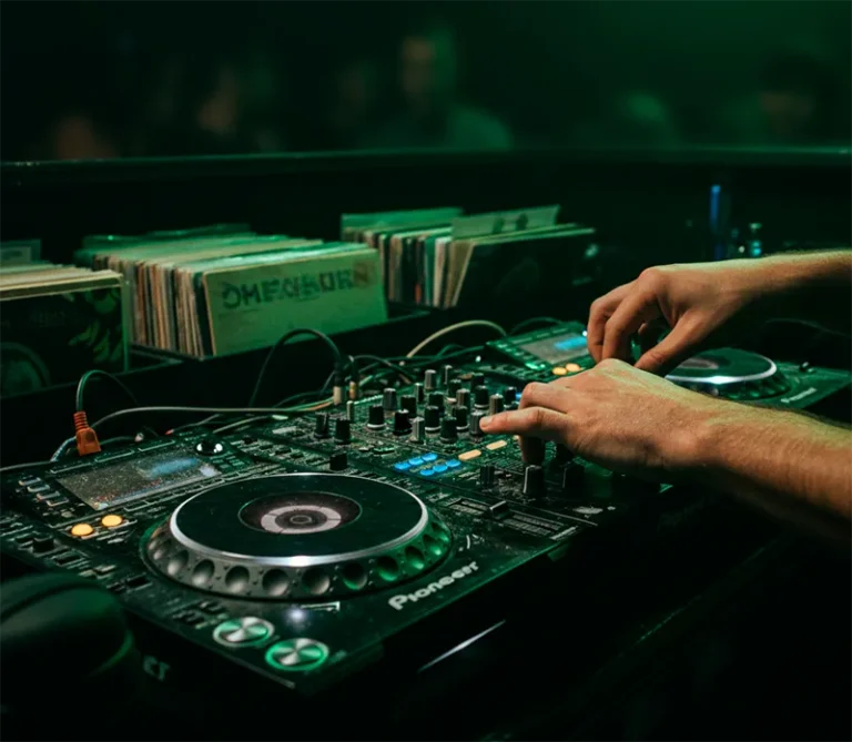 La esencia del sonido disidente en Santiago: una bodega industrial, oscuridad, humo y una comunidad unida por el ritmo. En estos espacios autogestionados es donde la escena techno local cobra vida real, lejos de los focos del mainstream, creando un refugio de libertad y resistencia cultural.