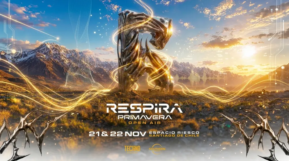 Respira Primavera Open Air 2026 21-22 Nov - Espacio Riesco 1 Cartel oficial de Respira Primavera Open Air 2026 en Espacio Riesco con lineup de I Hate Models y Reinier Zonneveld.
